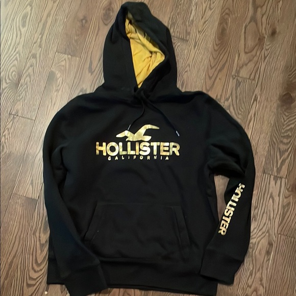 Hollister Other - Hollister Black and Gold Sweatshirt